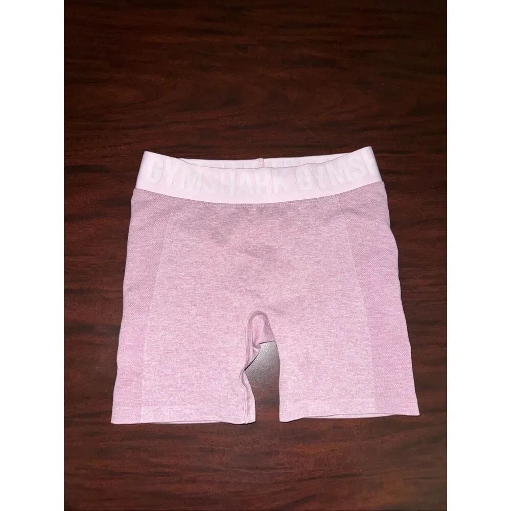Gymshark Flex Light Pink Athletic Shorts Size Small